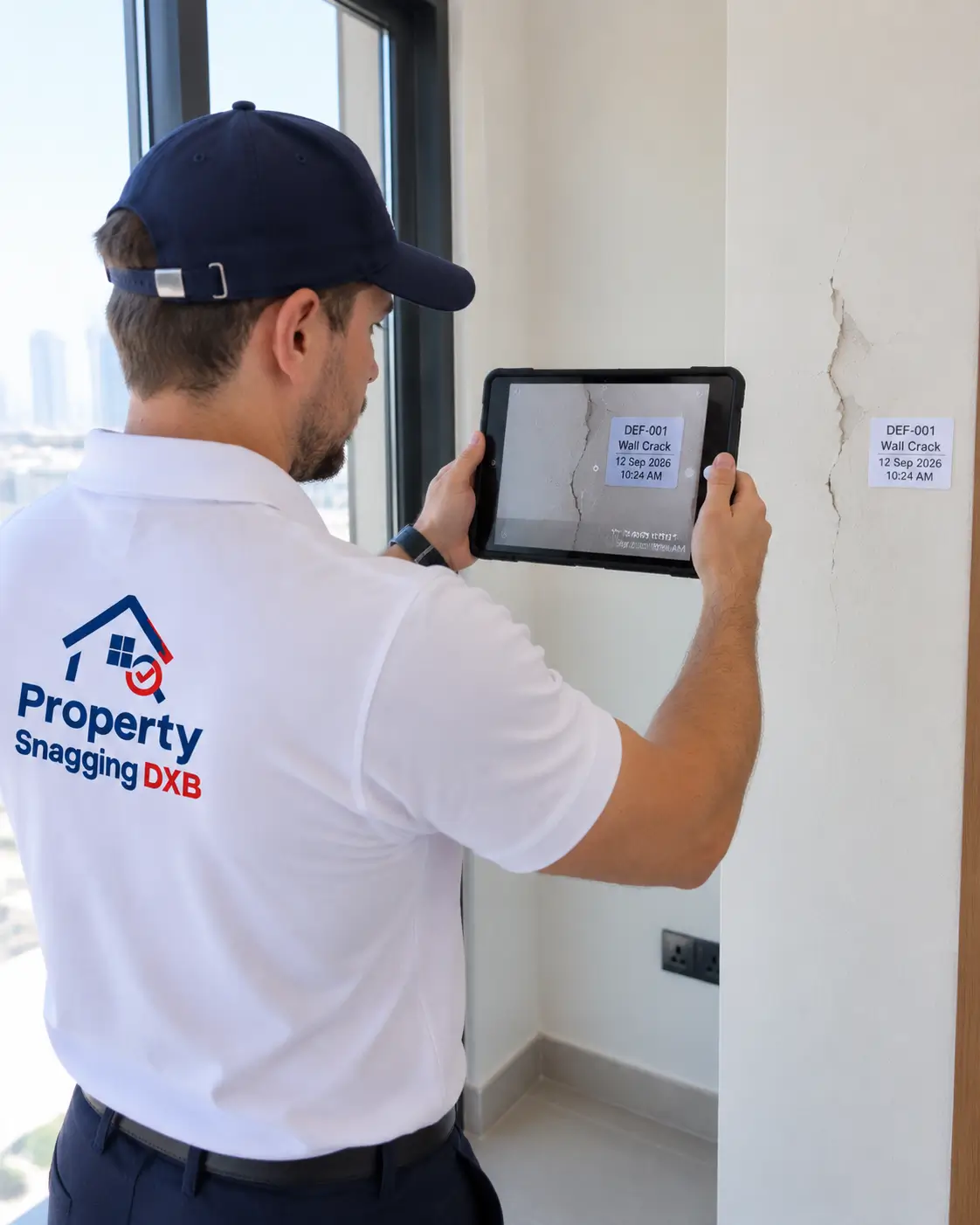 Defect documentation for property dispute in Dubai