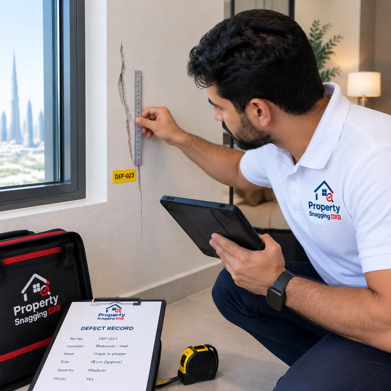 Defect measurement in Dubai