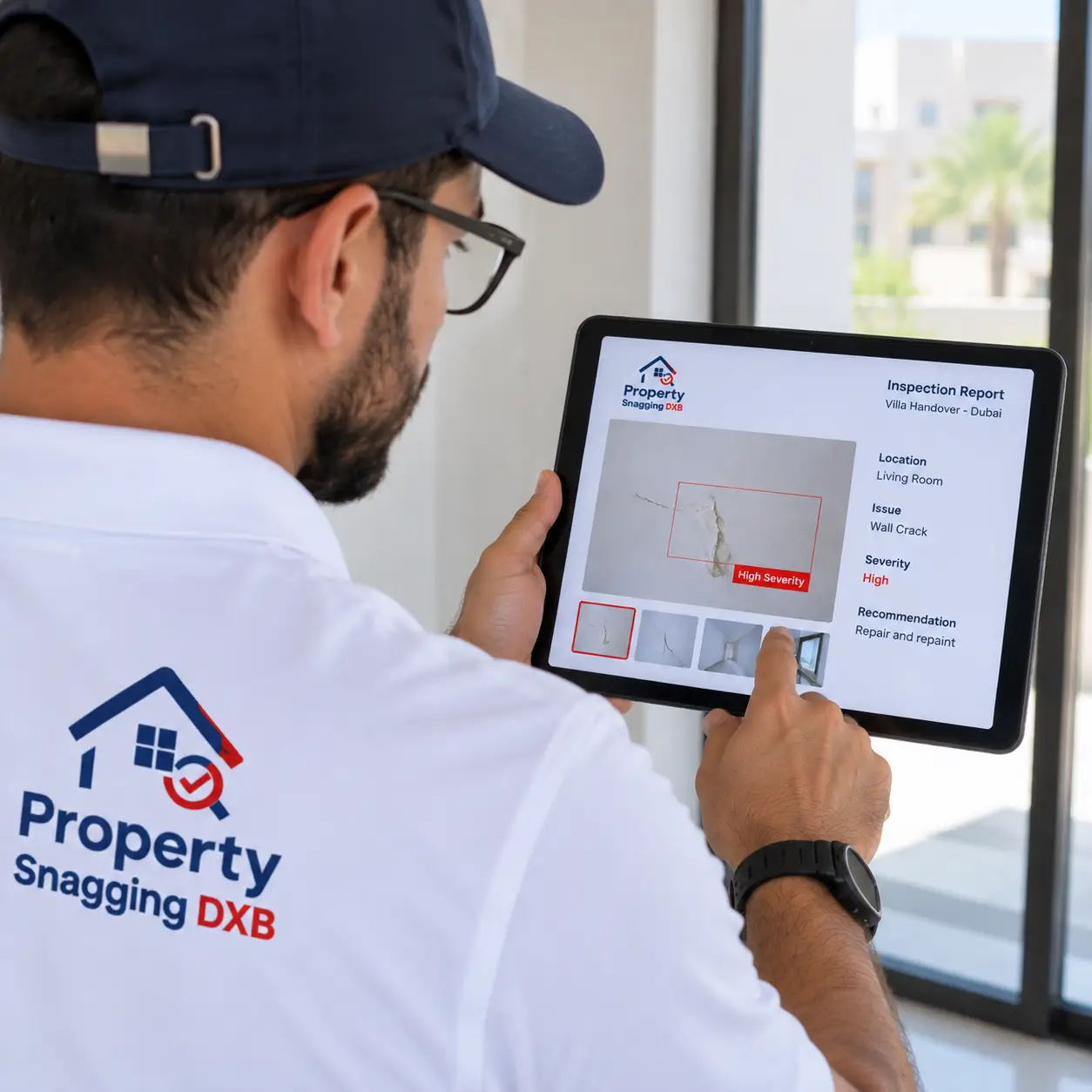 Defect report review in Dubai