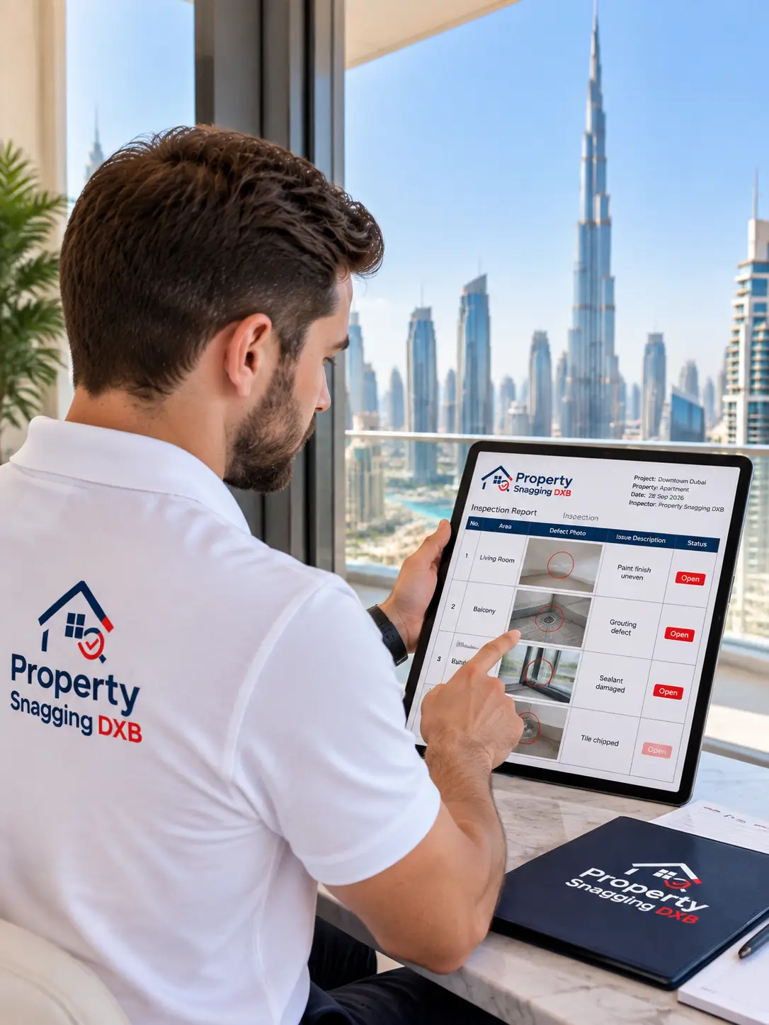Dubai property snagging report inspection
