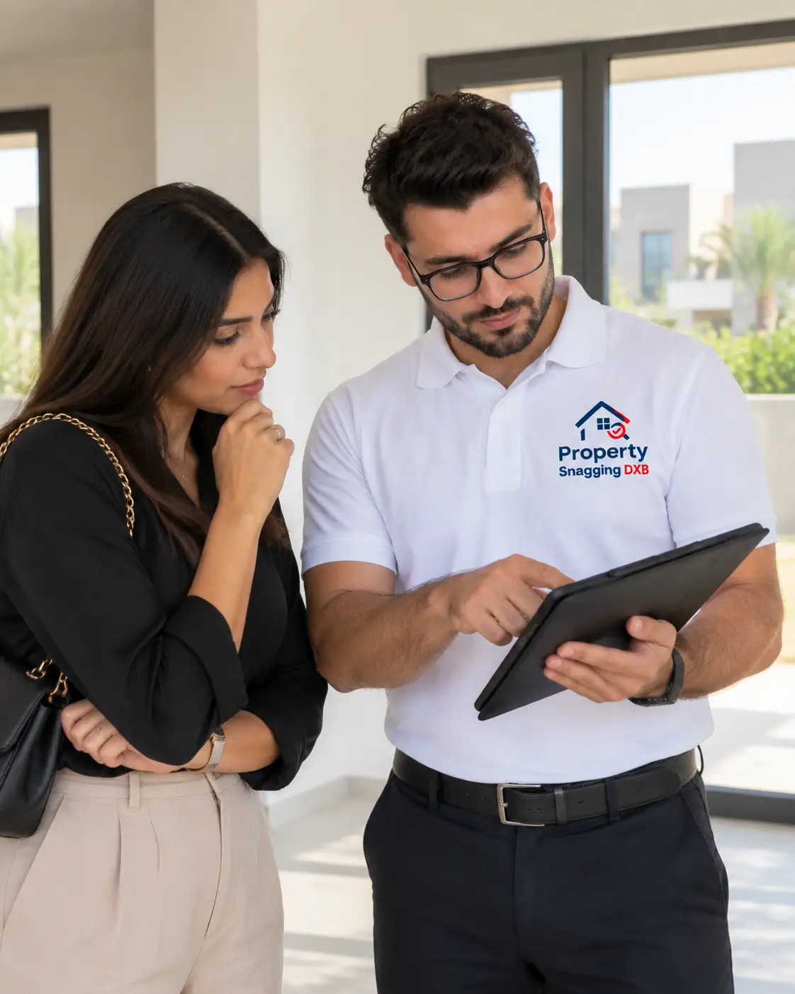 Handover inspection report review in Dubai