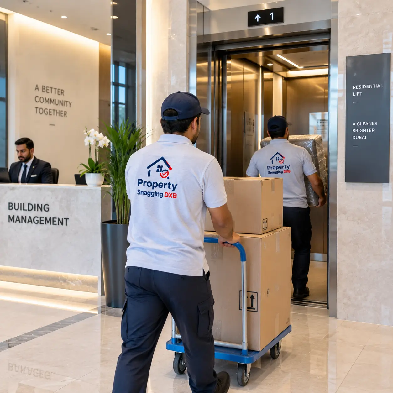 Moving in inspection support in Dubai