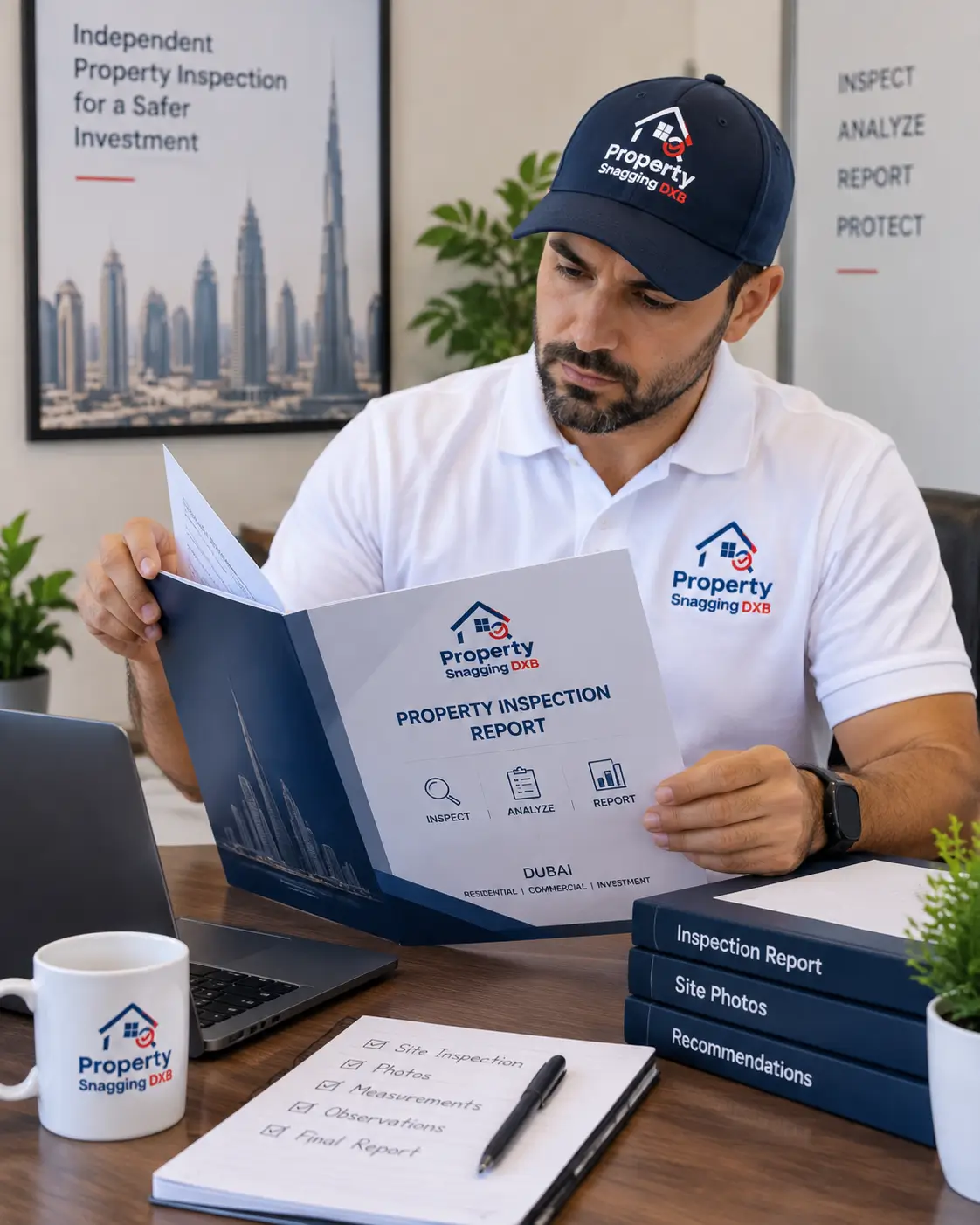 Property inspection report for dispute proceedings in Dubai