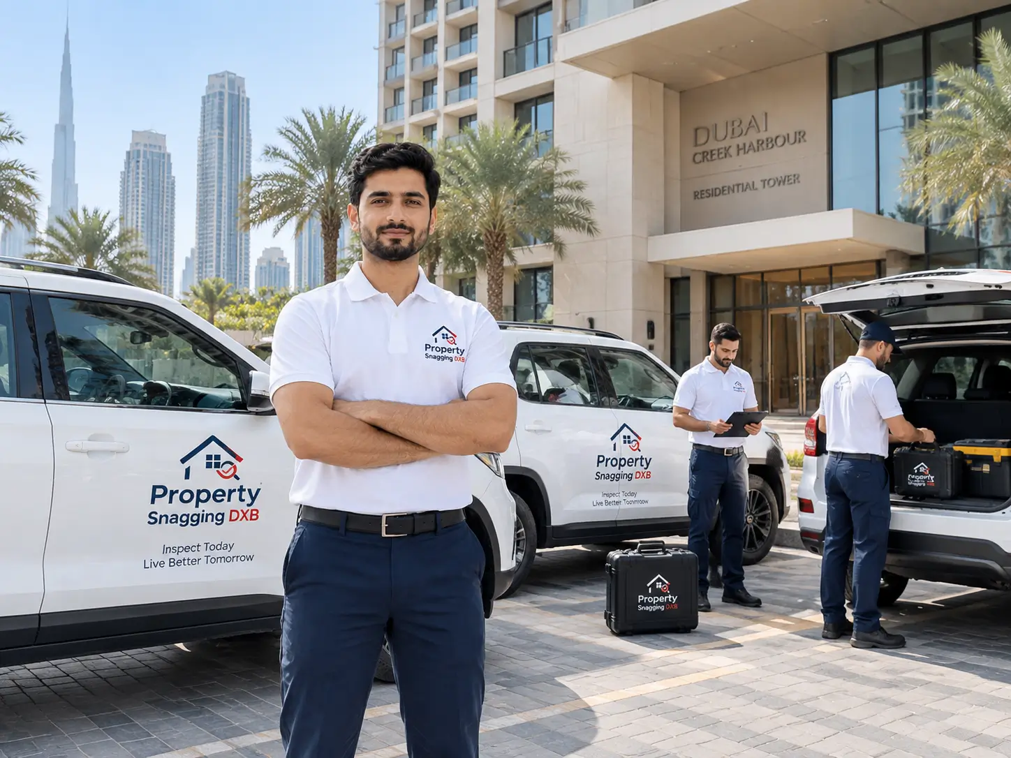 Property Snagging DXB inspection team