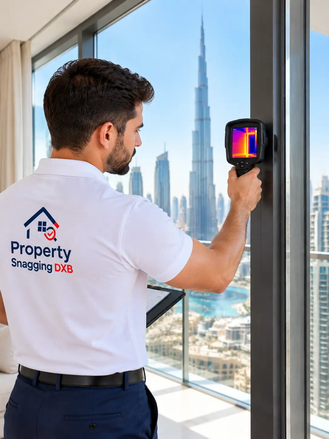 Thermal imaging inspection in Downtown Dubai
