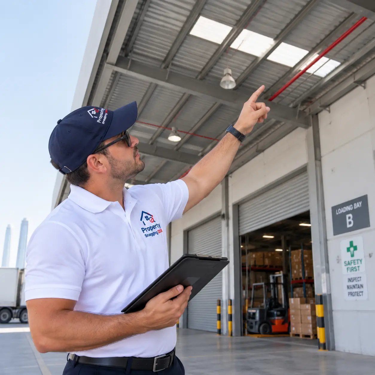 Warehouse inspection in Dubai